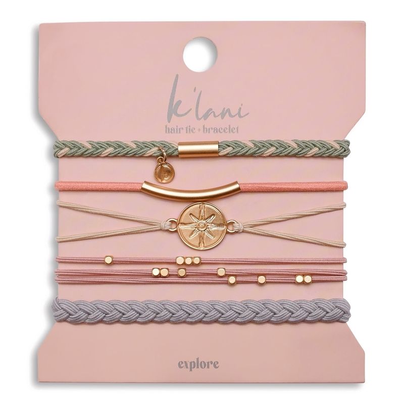 K&#39;lani Hair Tie + Bracelet | Explore (Multiple Sizes)