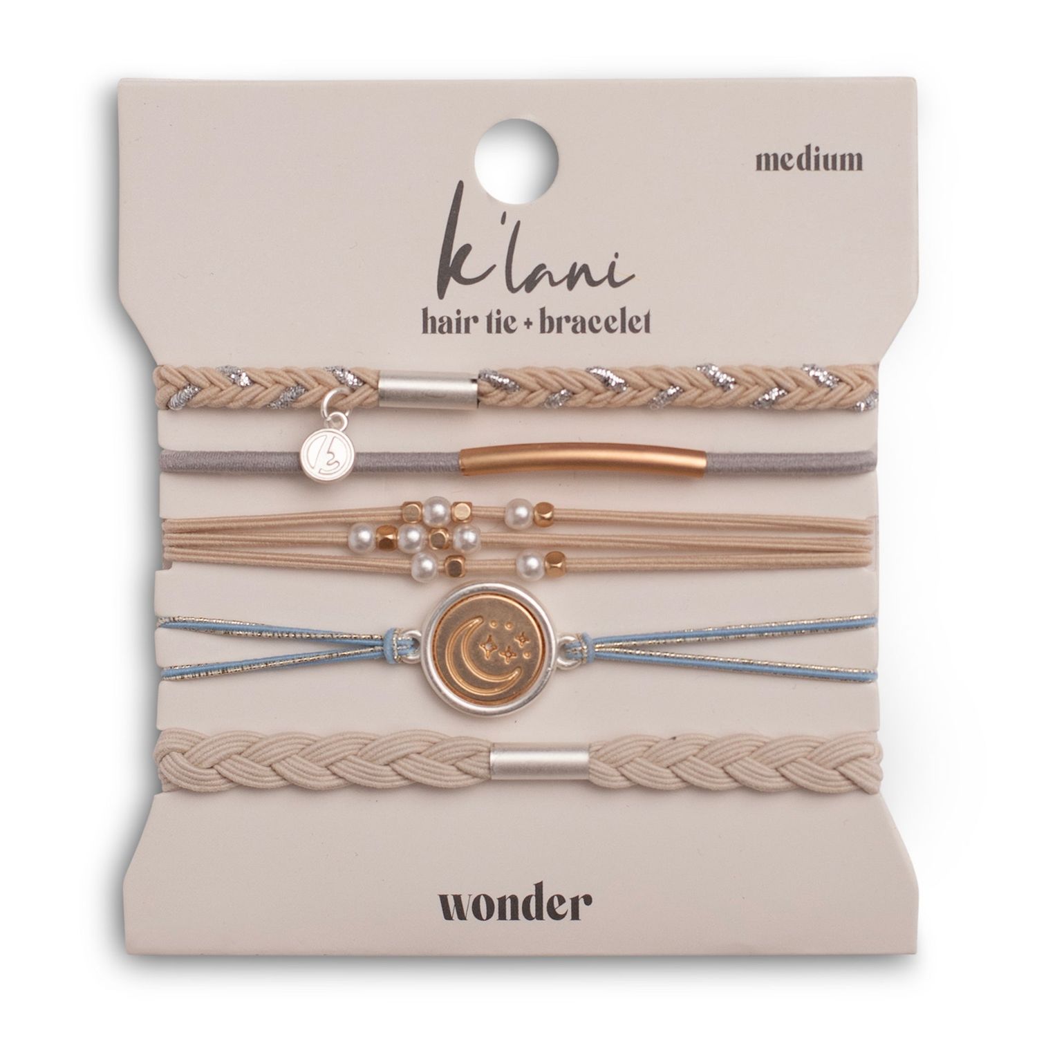 K&#39;lani Hair Tie + Bracelet | Wonder (Multiple Sizes)