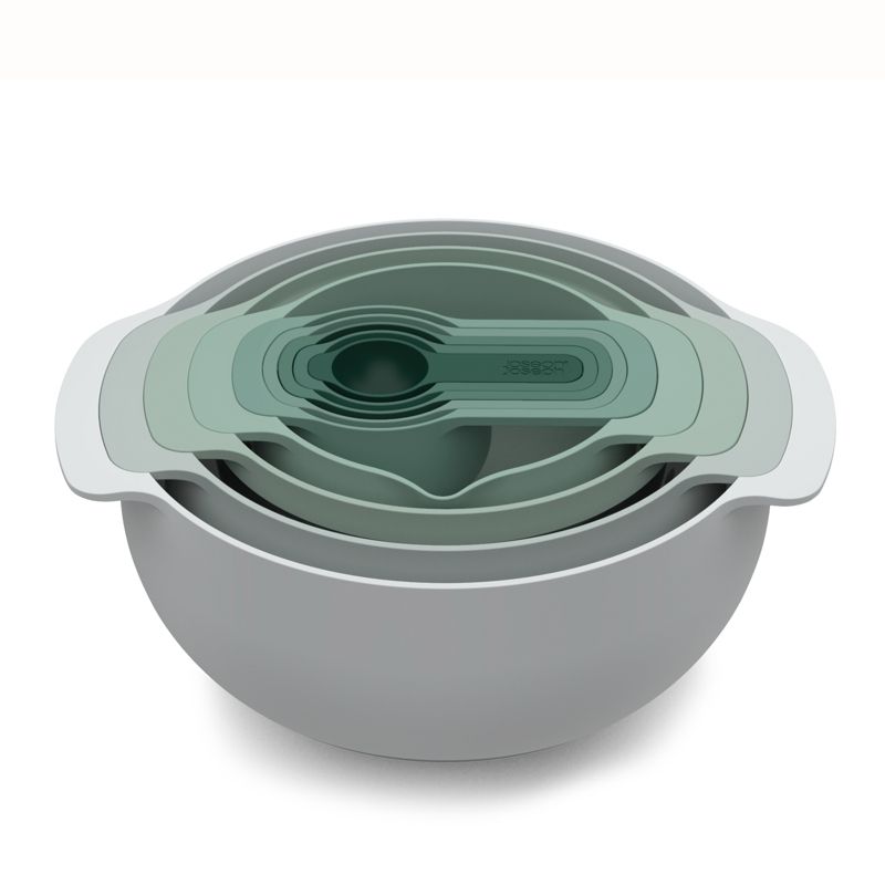 Joseph Joseph | 9 Piece Food Preparation Set - Sage
