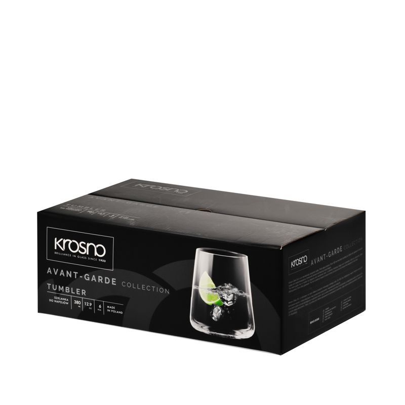 Krosno | 430ml Tumbler Glass (Set of 6)
