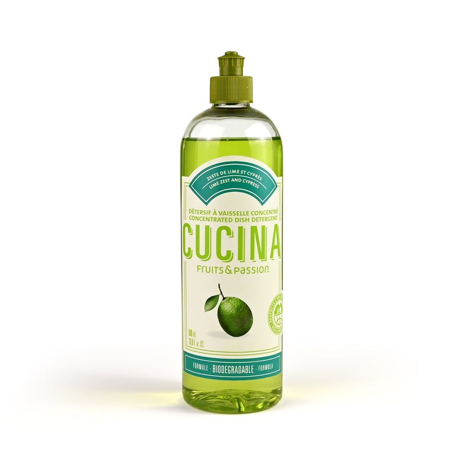 Fruits &amp; Passion 500ml Concentrated Dish Detergent | Lime Zest and Cypress