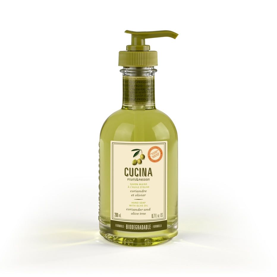 Fruits &amp; Passion 200ml Hand Soap with Olive Oil | Coriander and Olive Tree