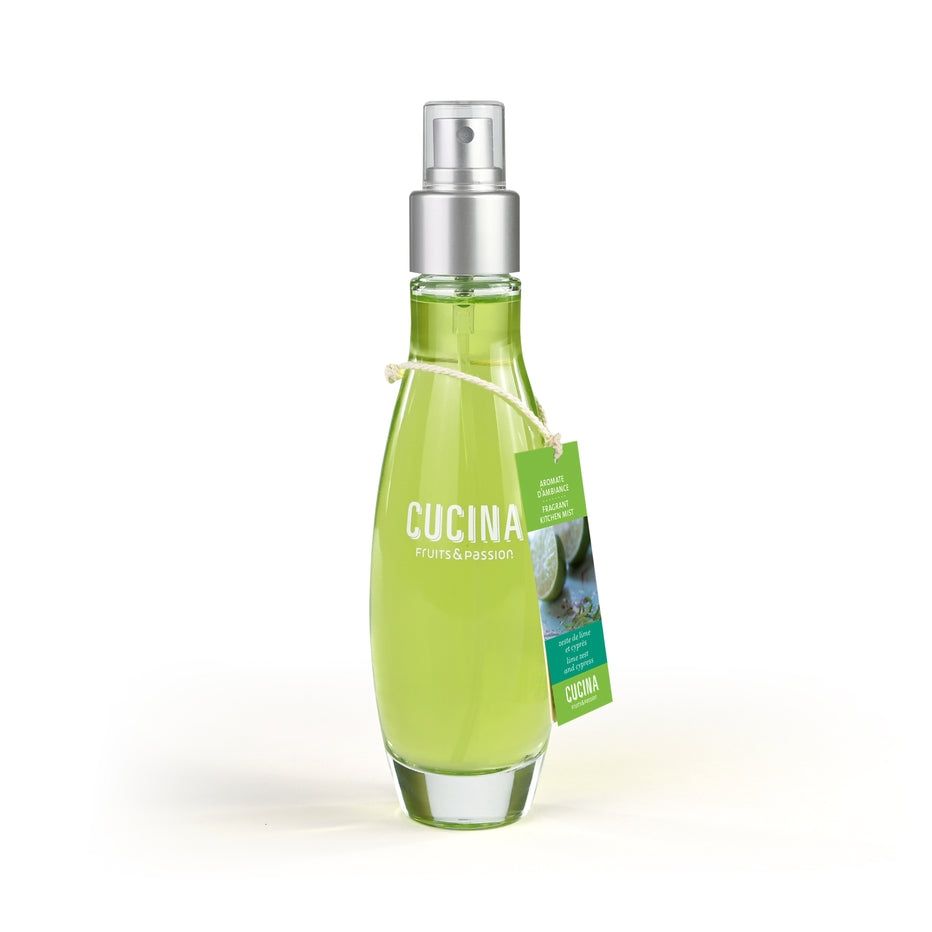 Fruits &amp; Passion 100ml Fragrant Kitchen Mist | Lime Zest and Cypress