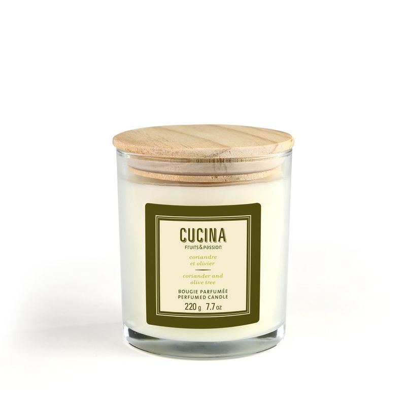 Fruits &amp; Passion Perfumed Candle | Coriander and Olive Tree