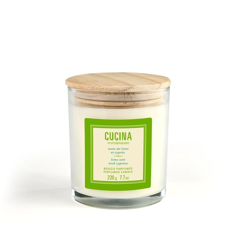 Fruits &amp; Passion Perfumed Candle | Lime Zest and Cypress