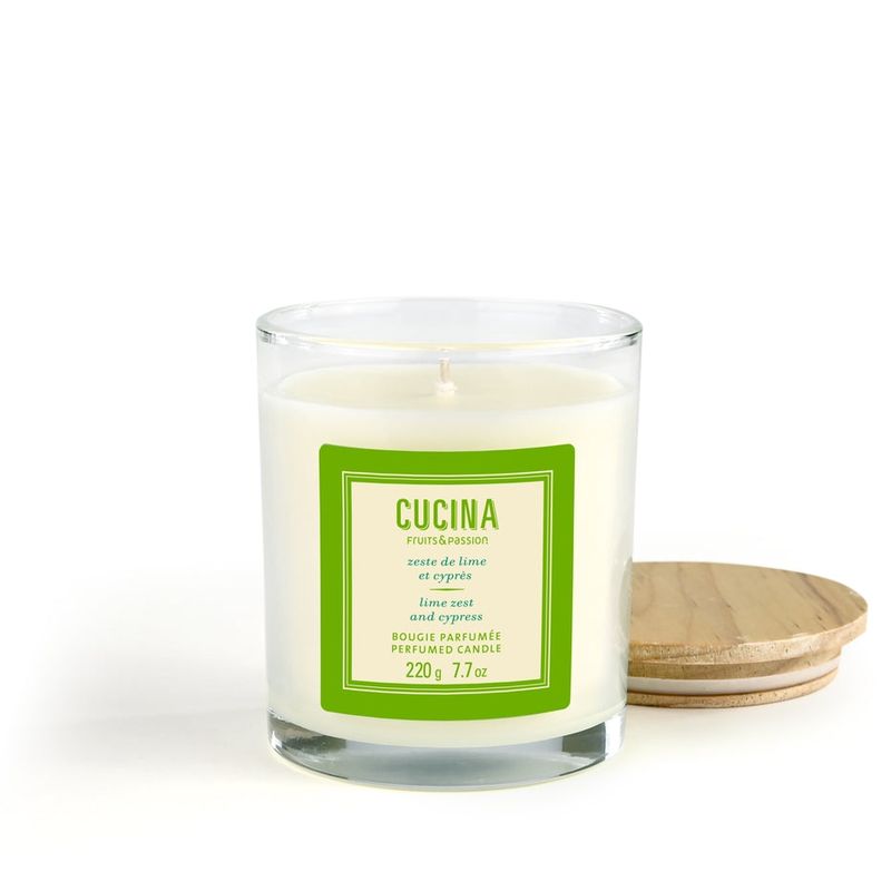 Fruits &amp; Passion Perfumed Candle | Lime Zest and Cypress