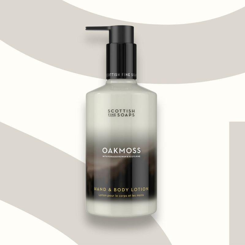 Scottish Fine Soaps 300ml Hand &amp; Body Lotion | Oakmoss