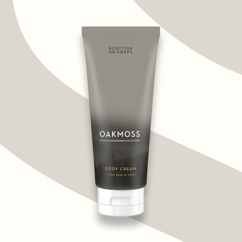 Scottish Fine Soaps 200ml Body Cream | Oakmoss