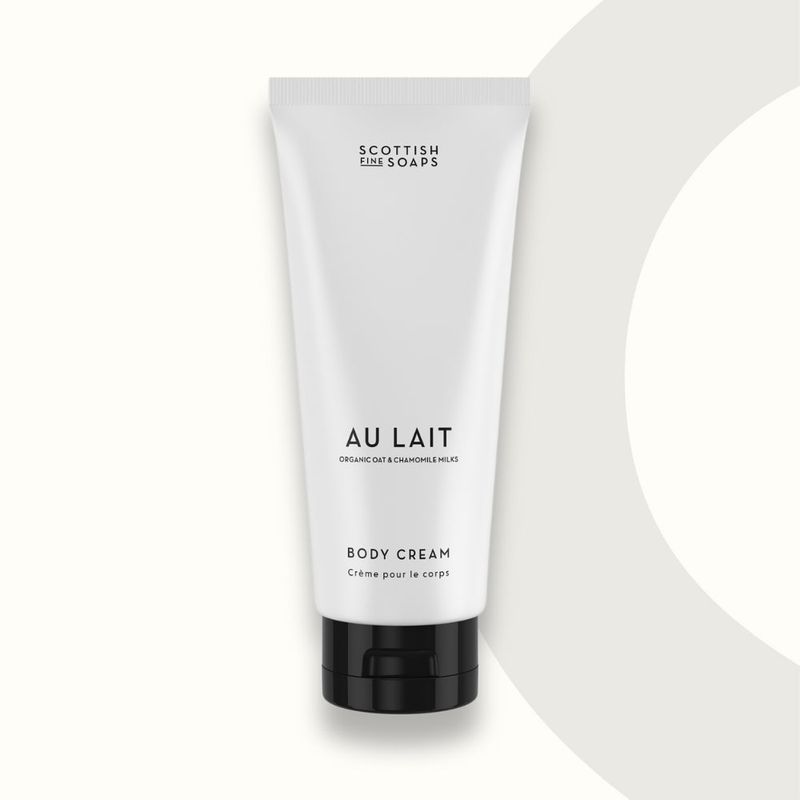 Scottish Fine Soaps 200ml Body Cream | Au Lait