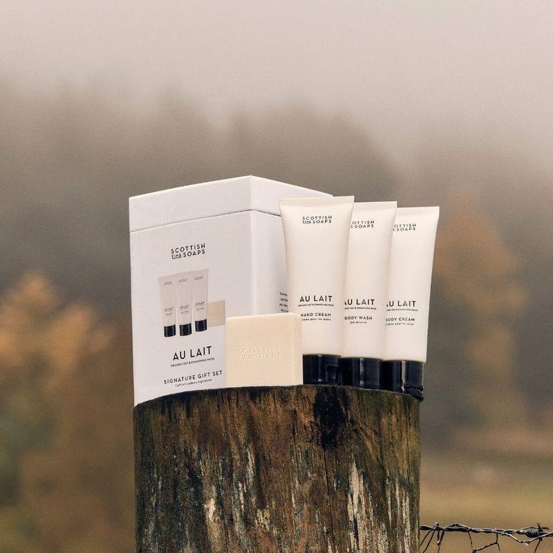 Scottish Fine Soaps Signature Gift Set | Au Lait