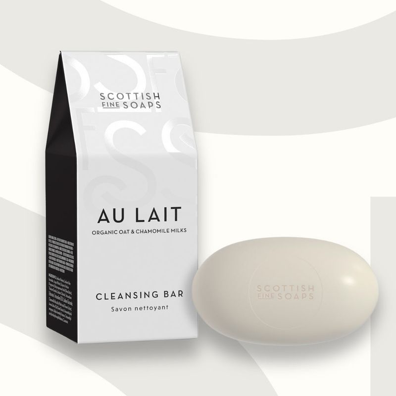 Scottish Fine Soaps 100g Cleansing Bar | Au Lait