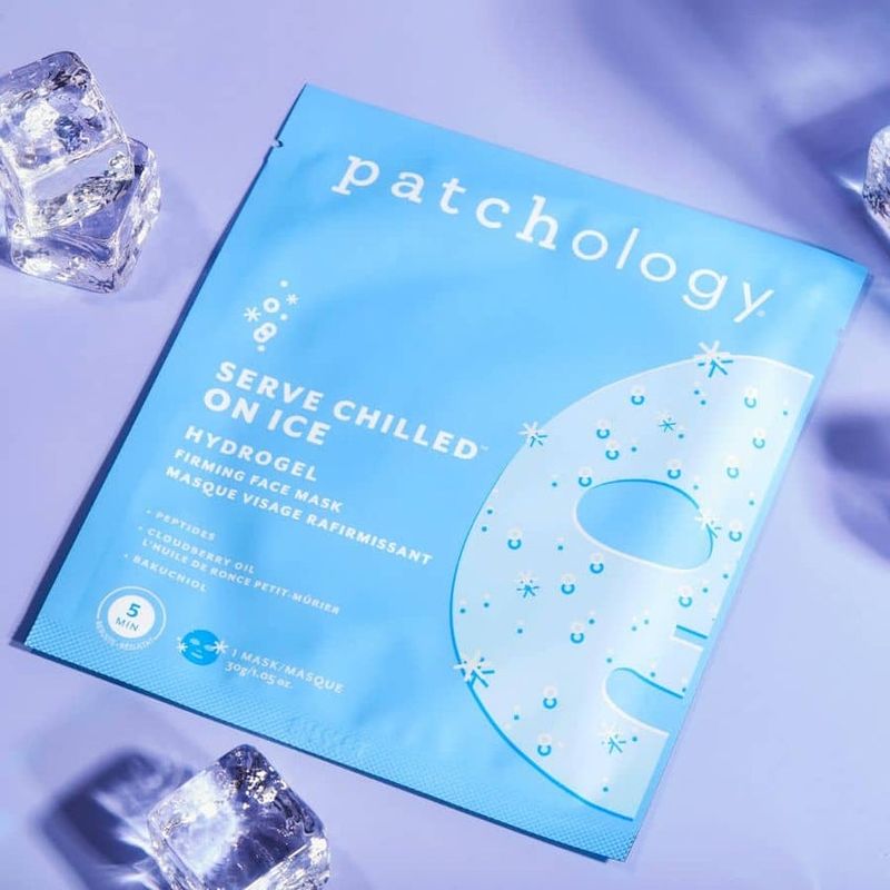 Patchology Hydrogel Face Sheet Mask | Firming - Serve Chilled On Ice