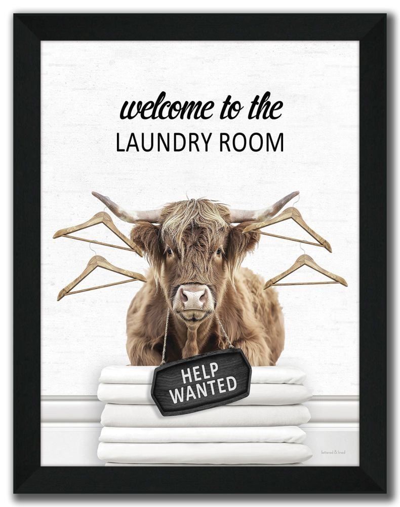 Framed - Laundry Room Highland