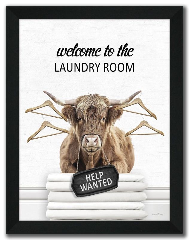 Framed - Laundry Room Highland