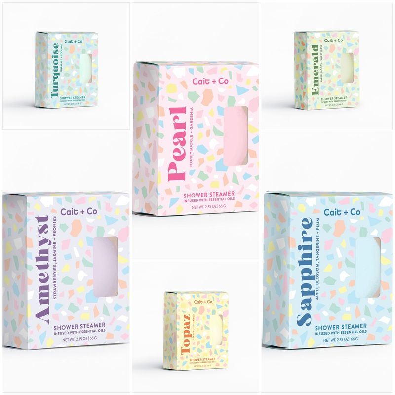 Cait + Co Aromatherapy Shower Steamer | Multiple Scents