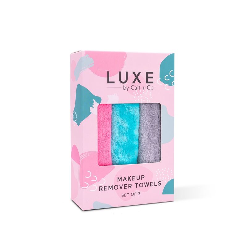 LUXE by Cait + Co Makeup Remover Towels (Set of 3)