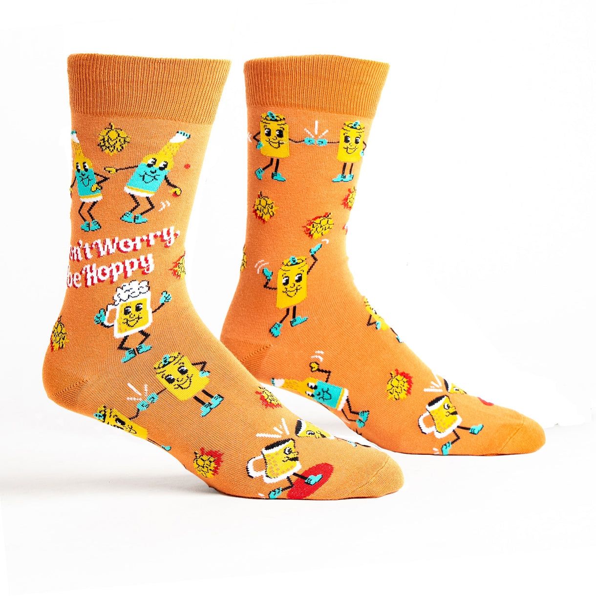 Sock It To Me - Men&#39;s Crew Socks | Don&#39;t Worry, Be Hoppy