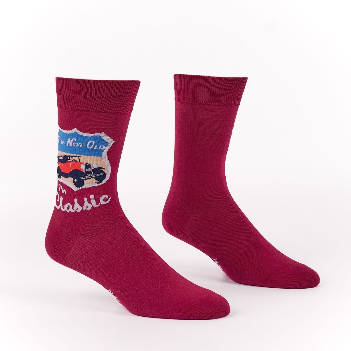 Sock It To Me - Men&#39;s Crew Socks | I&#39;m Not Old, I&#39;m Classic