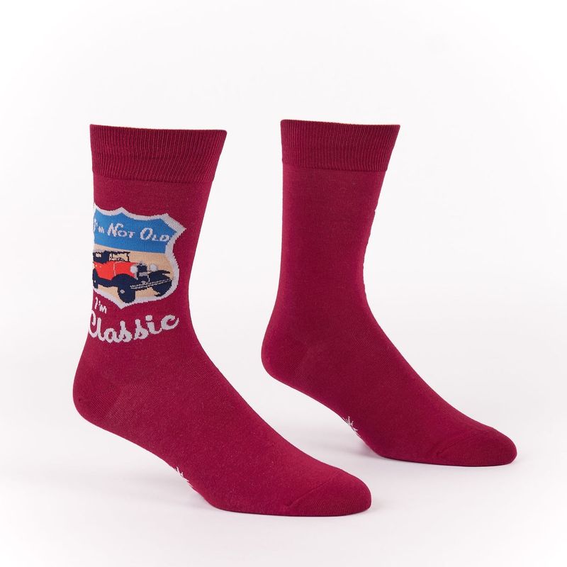 Sock It To Me - Men&#39;s Crew Socks | I&#39;m Not Old, I&#39;m Classic
