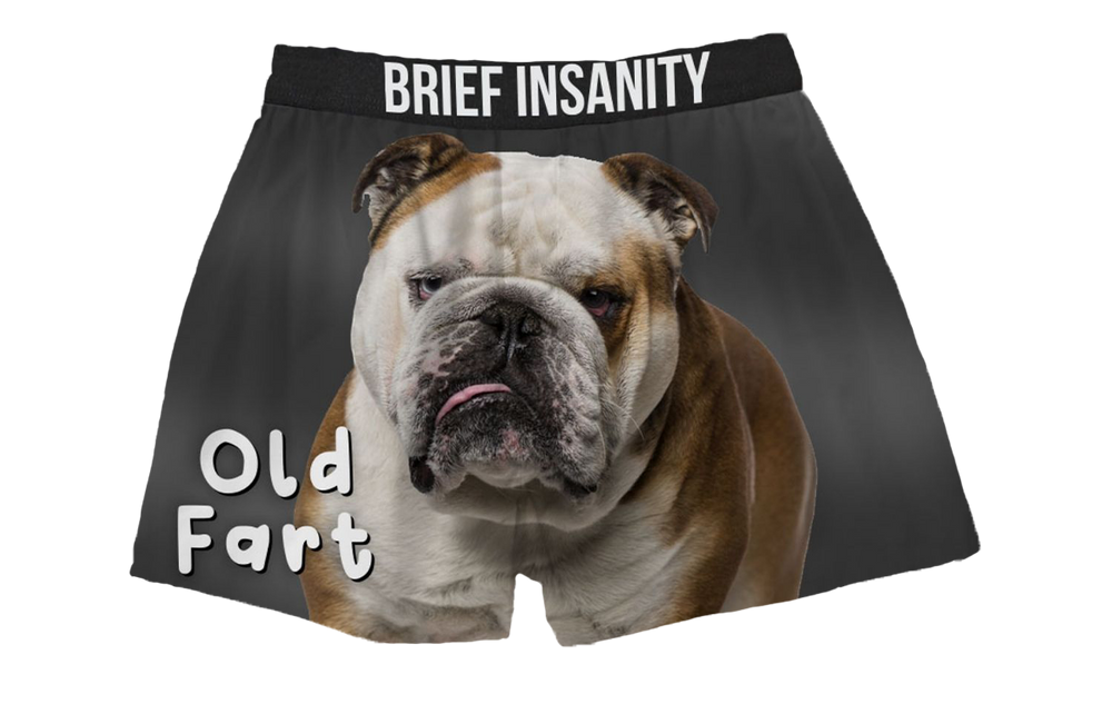Brief Insanity Boxer Shorts | Old Fart