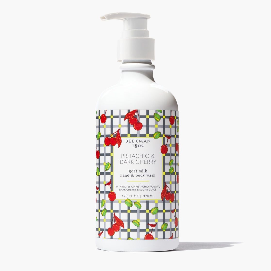 Beekman 1802 Goat Milk Hand &amp; Body Wash 12.5oz | Pistachio Dark Cherry