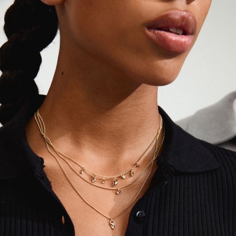 Pilgrim Gold Jules 3-in-1 Necklace