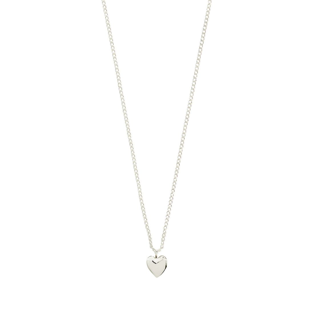 Pilgrim Silver Alaia Tiny Heart Necklace