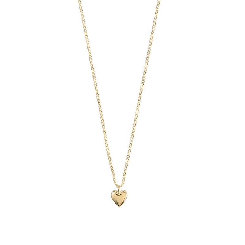 Pilgrim Gold Alaia Tiny Heart Necklace