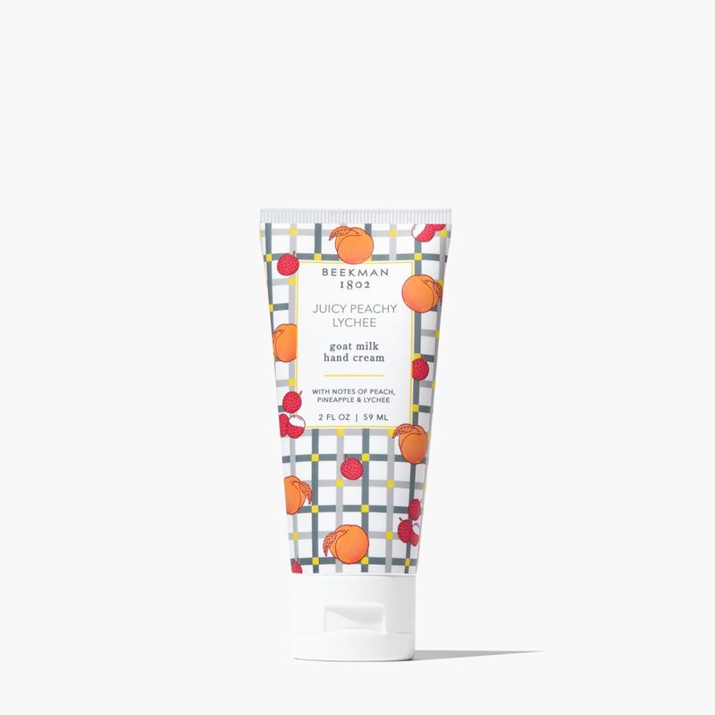 Beekman 1802 Goat Milk Hand Cream 2oz | Juicy Peach Lychee