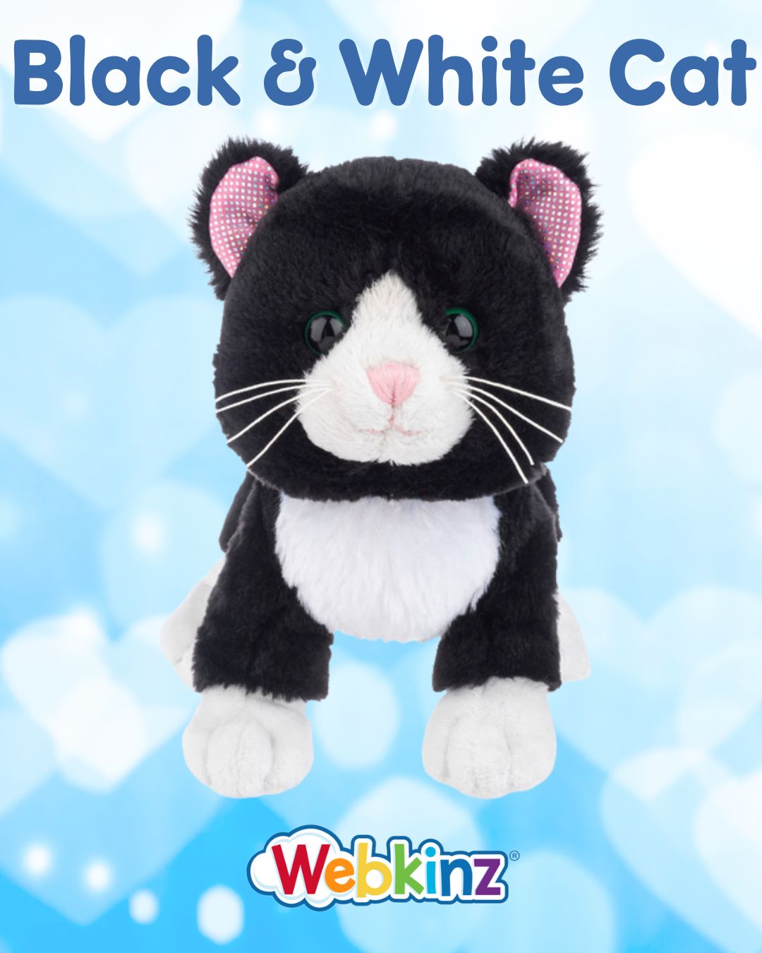 Webkinz | Black and White Cat