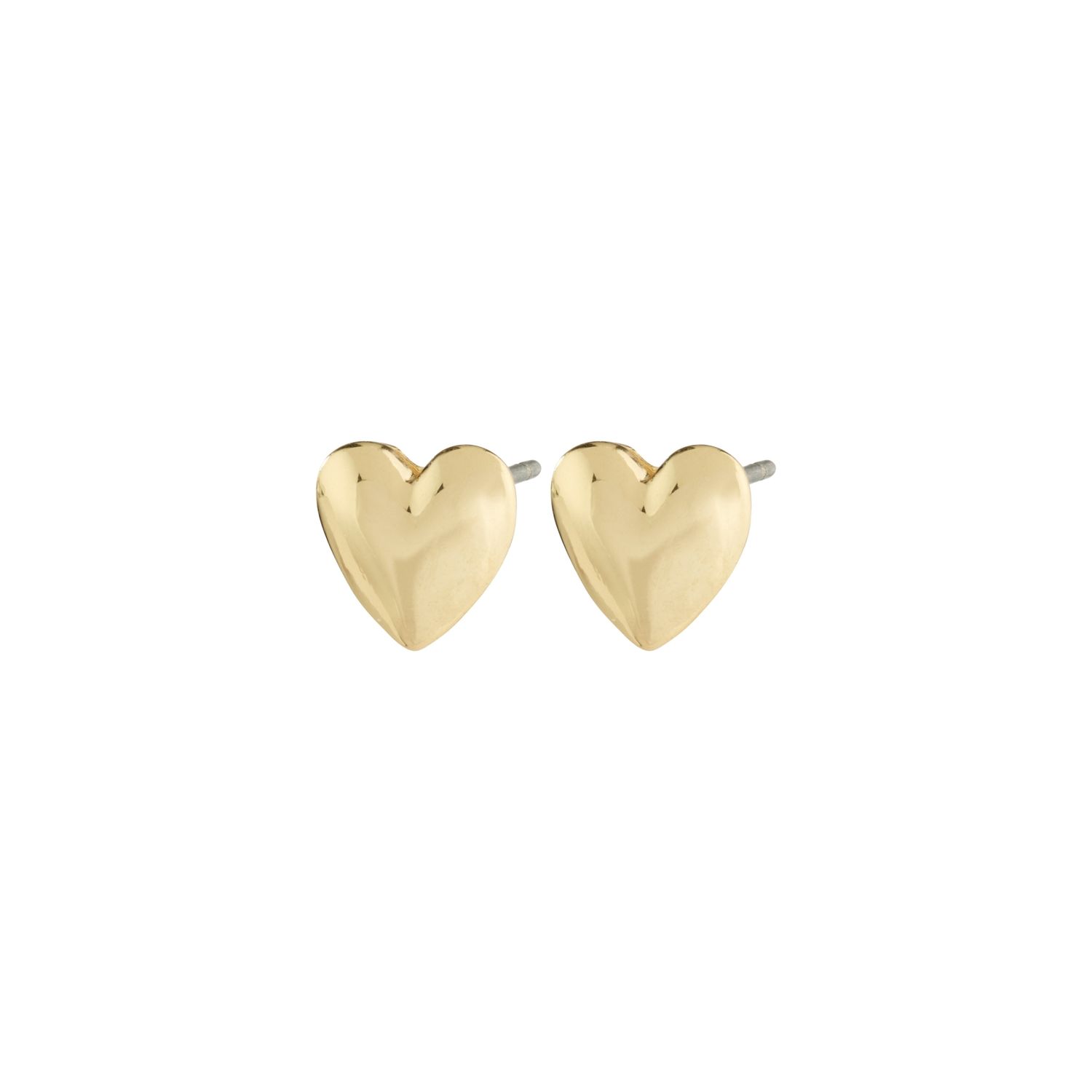 Pilgrim Gold Sophia Heart Earrings