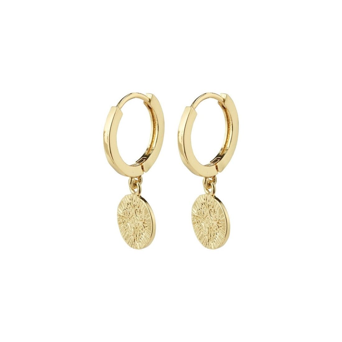 Pilgrim Gold Nomad Huggie Hoop Earrings