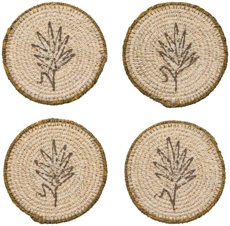 Danica Heirloom Sylvan Seagrass Coasters (Set of 4)