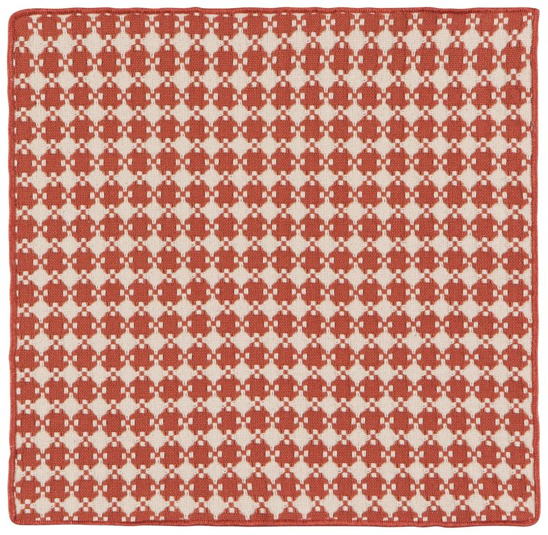 Danica Heirloom Facet Woven Dishcloths Set of 2 - Clay