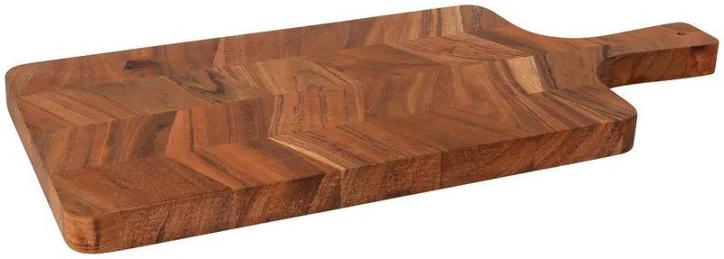 Danica Heirloom 20in Acacia Chevron Serving Paddle