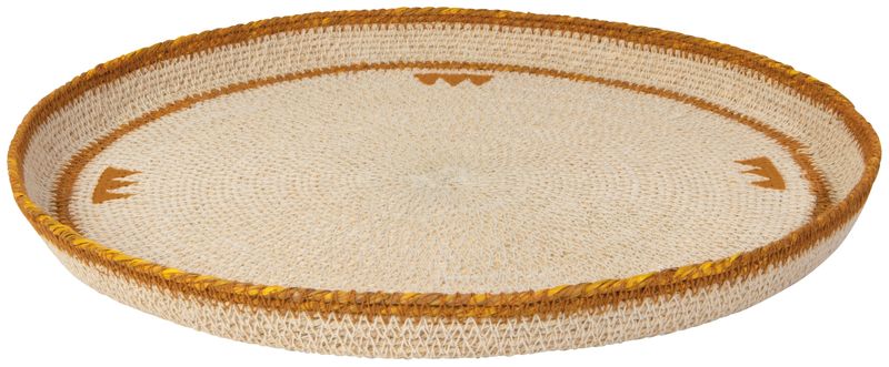 Now Designs 14in Round Seagrass Tray | Apex