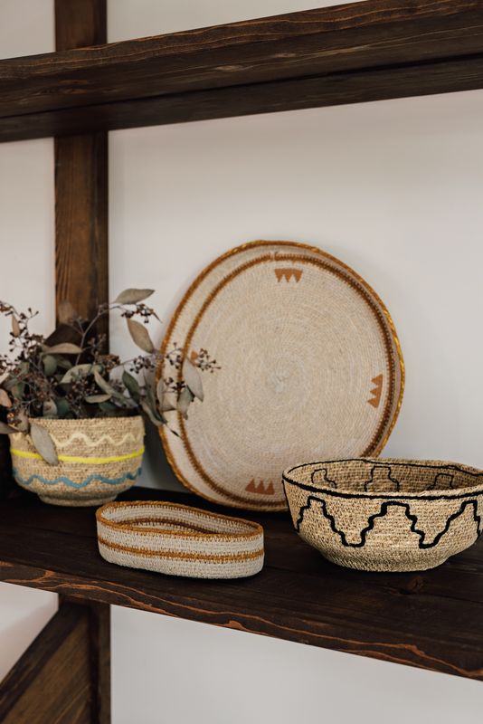 Now Designs 6.5in Seagrass Basket | Rhythm