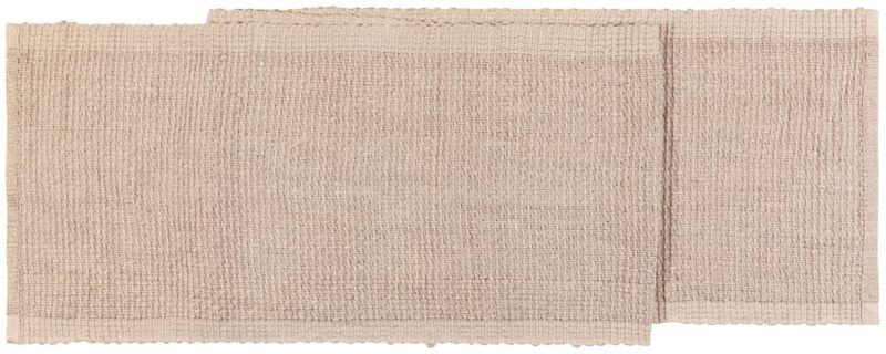 Danica Heirloom 72" Lattice Table Runner | Dove Grey