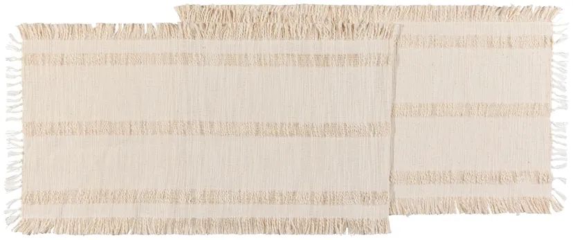 Danica Heirloom 72" Ravel Table Runner | Ivory