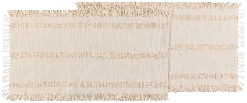 Danica Heirloom 72" Ravel Table Runner | Ivory