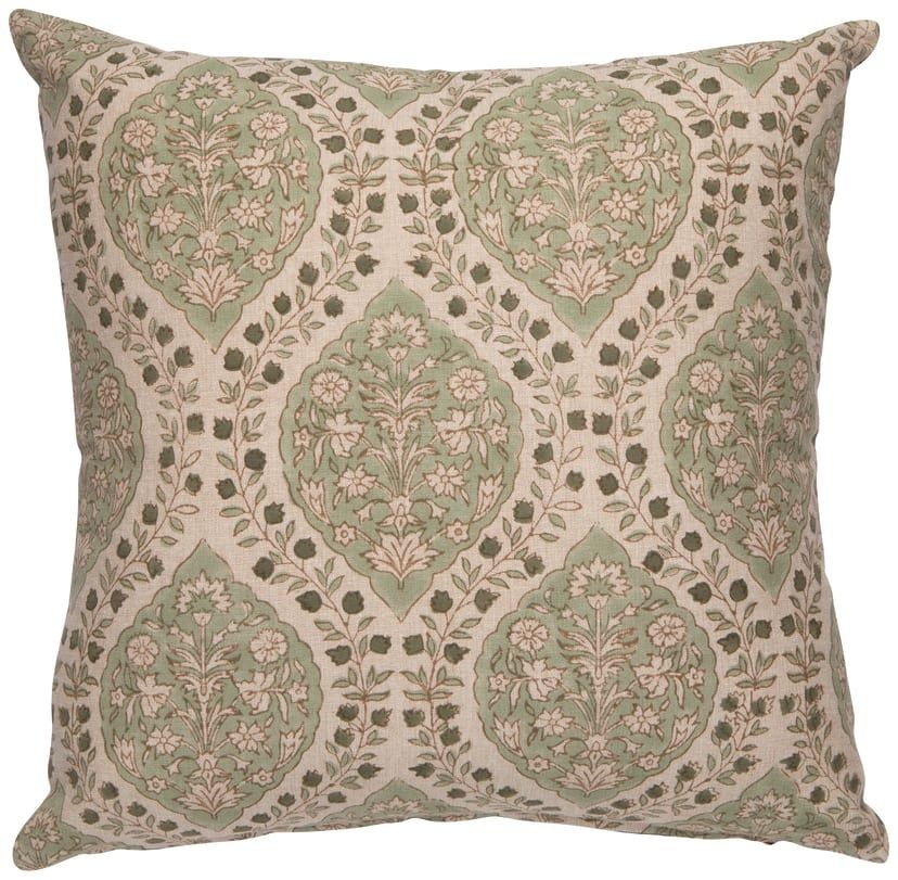 Danica Heirloom 20in Block Print Pillow | Ogee