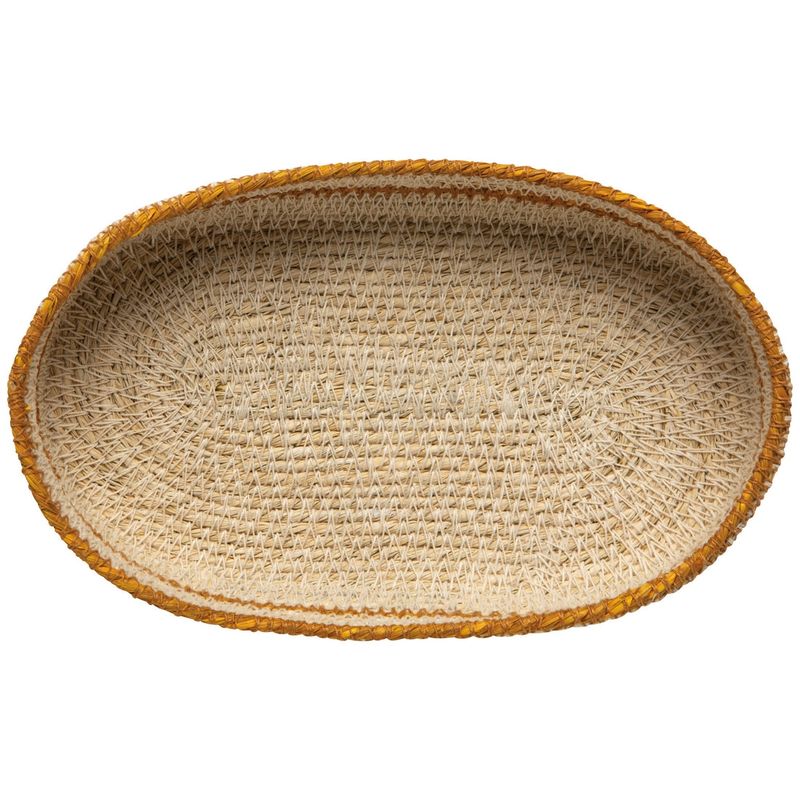 Now Designs Oval Seagrass Tray | Linear