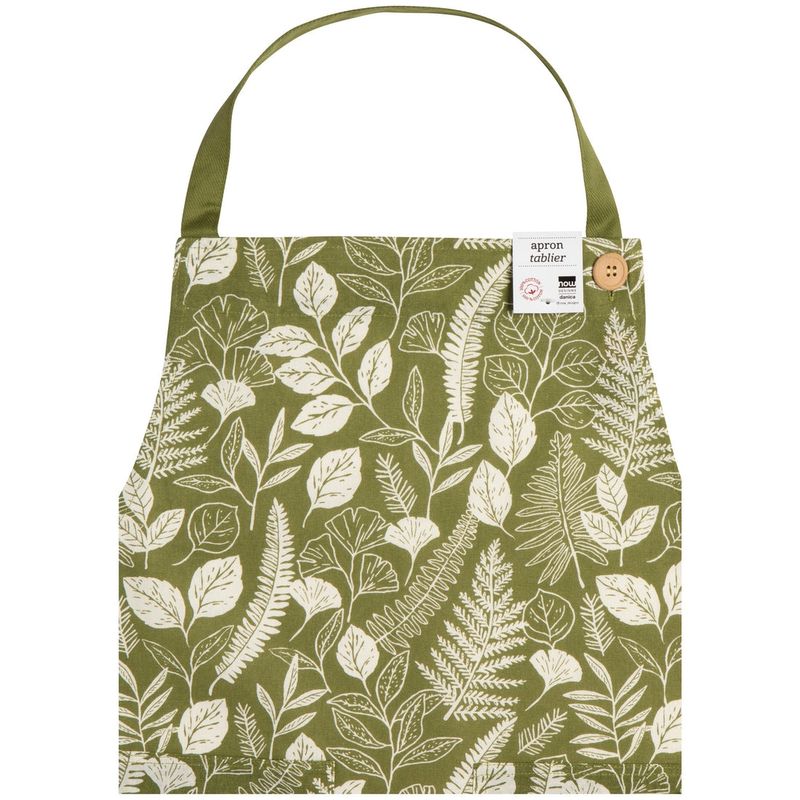 Now Designs Spruce Apron - Fern &amp; Frond