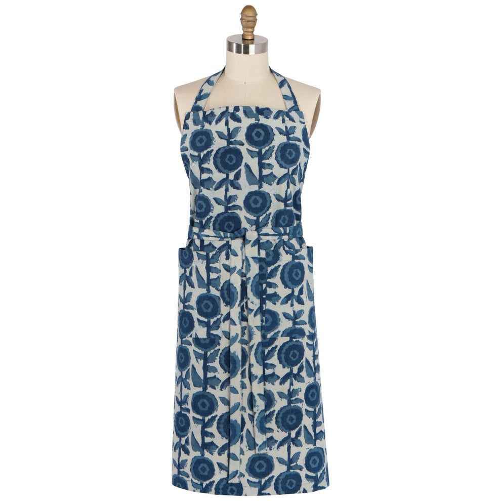 Now Designs Block Print Apron - Gilia