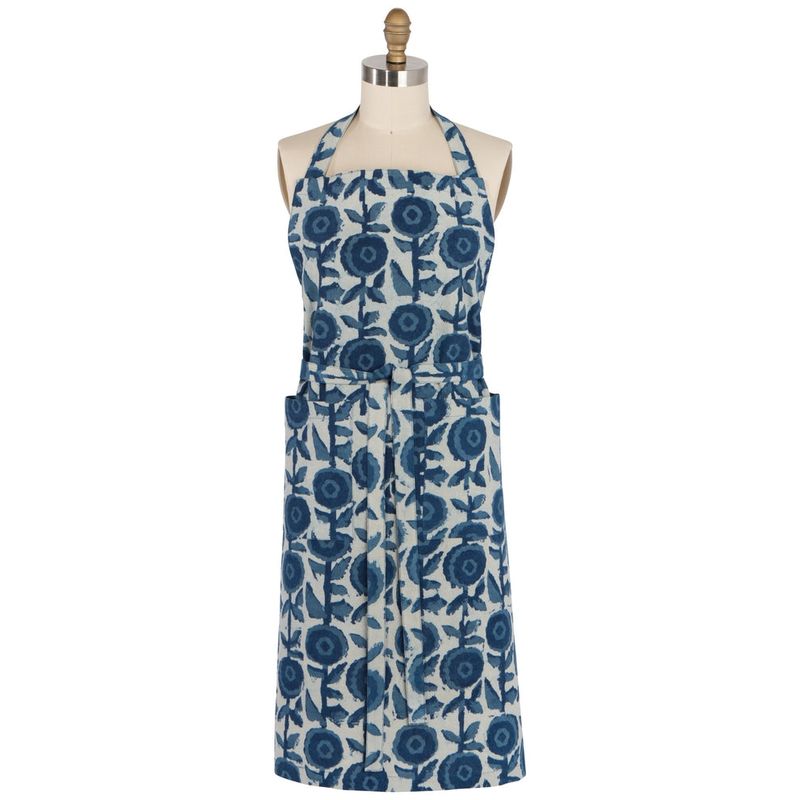 Now Designs Block Print Apron - Gilia