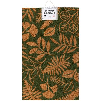 Now Designs Coir Fibre Doormat | Fern &amp; Frond