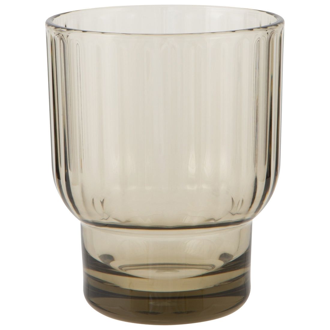 Acyrlic Fluted DOF Glass - Olive