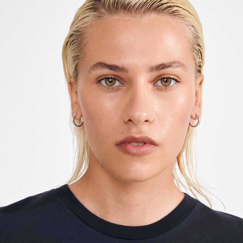 Pilgrim Silver Kairoa Hoop Earrings