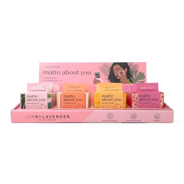 Lemon Lavender 'Matte About You' Oil Blotting Kit