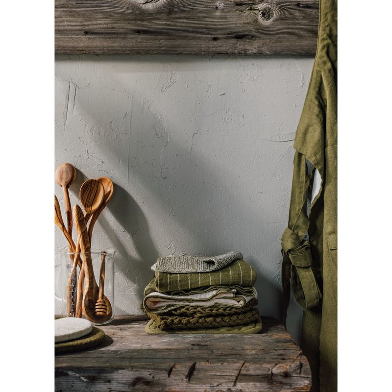 Danica Heirloom Knit Potholder | Olive Branch